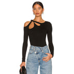 Basic Slim-Fit High-Waisted Jumpsuit