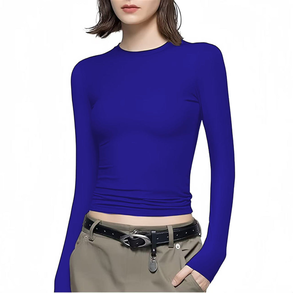 Women's Long Sleeve Round Neck T-Shirt