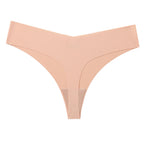 Seamless Ice Silk Women's Thong Underwear