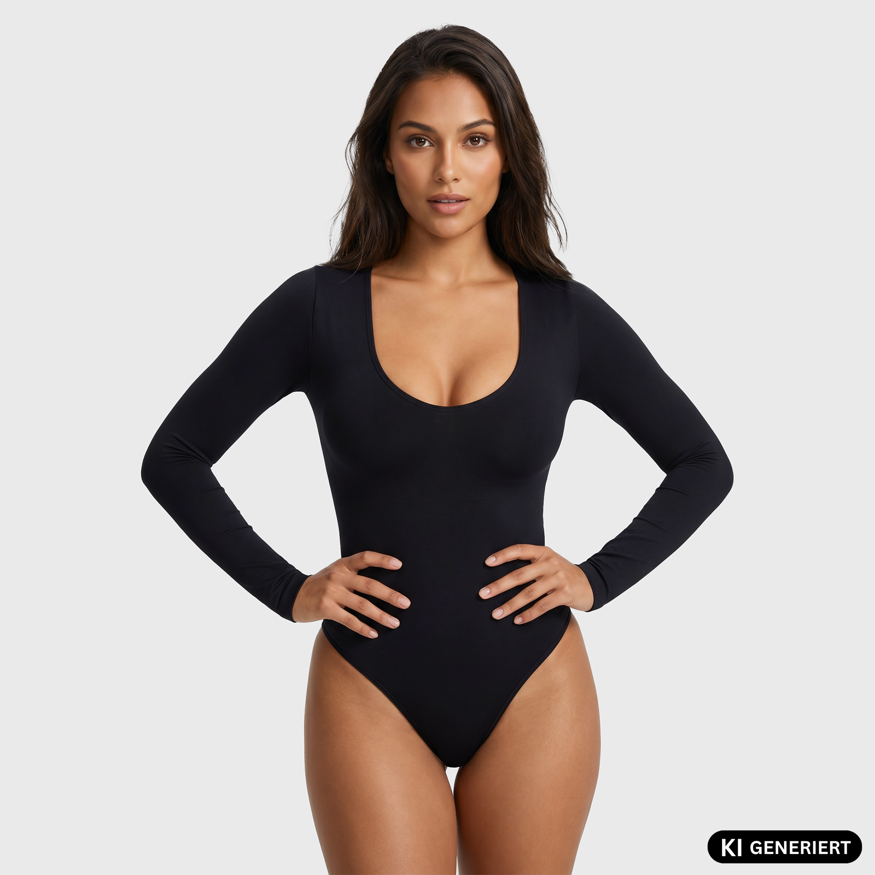 Long Sleeve Scoop Neck Bodysuit