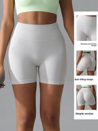 High-Waisted Butt-Lifting Fitness Shorts for Women