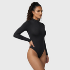 Long Sleeve Half-Zip Bodysuit