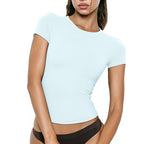 Summer sports t-shirt yoga wear