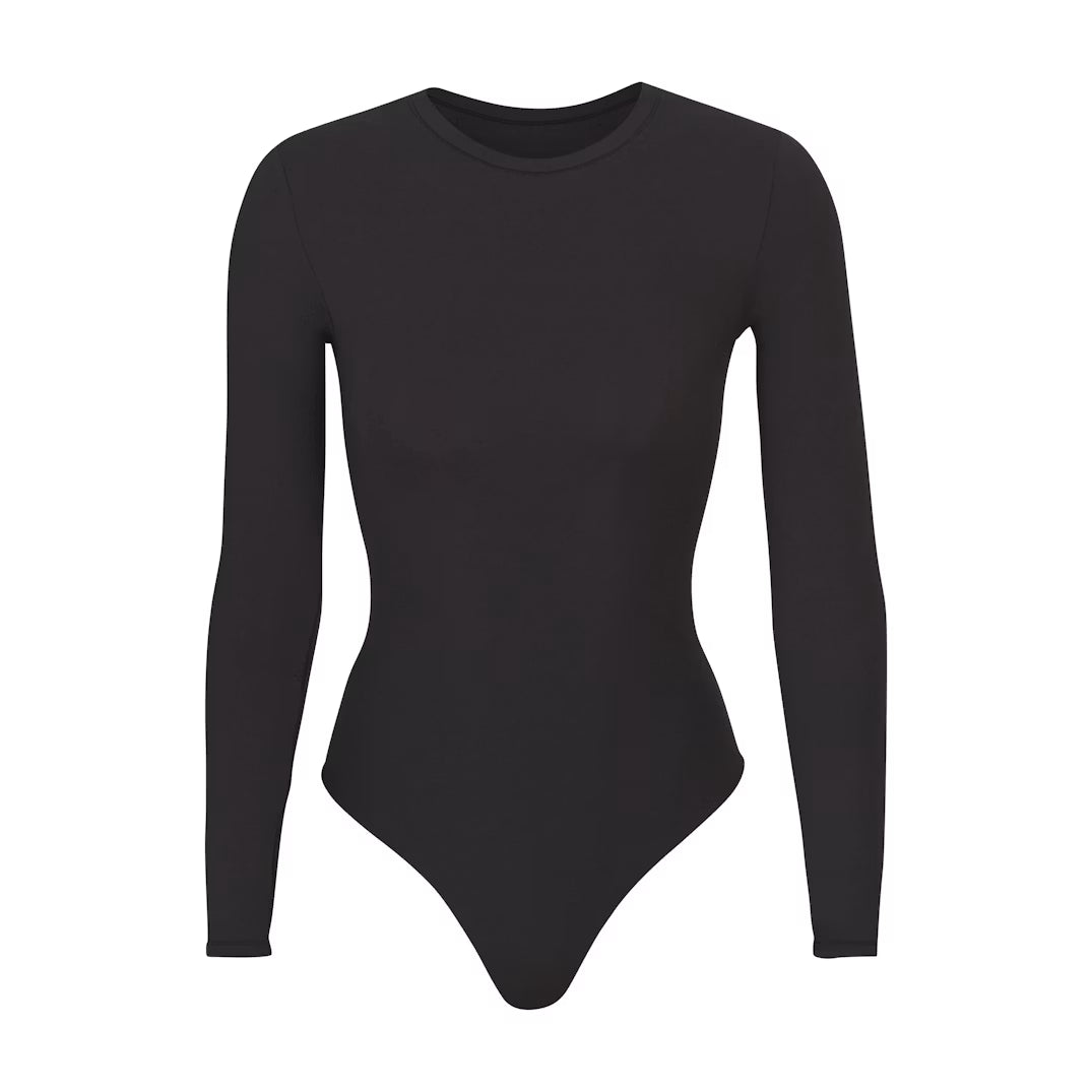 Long Sleeve Scoop Neck Bodysuit