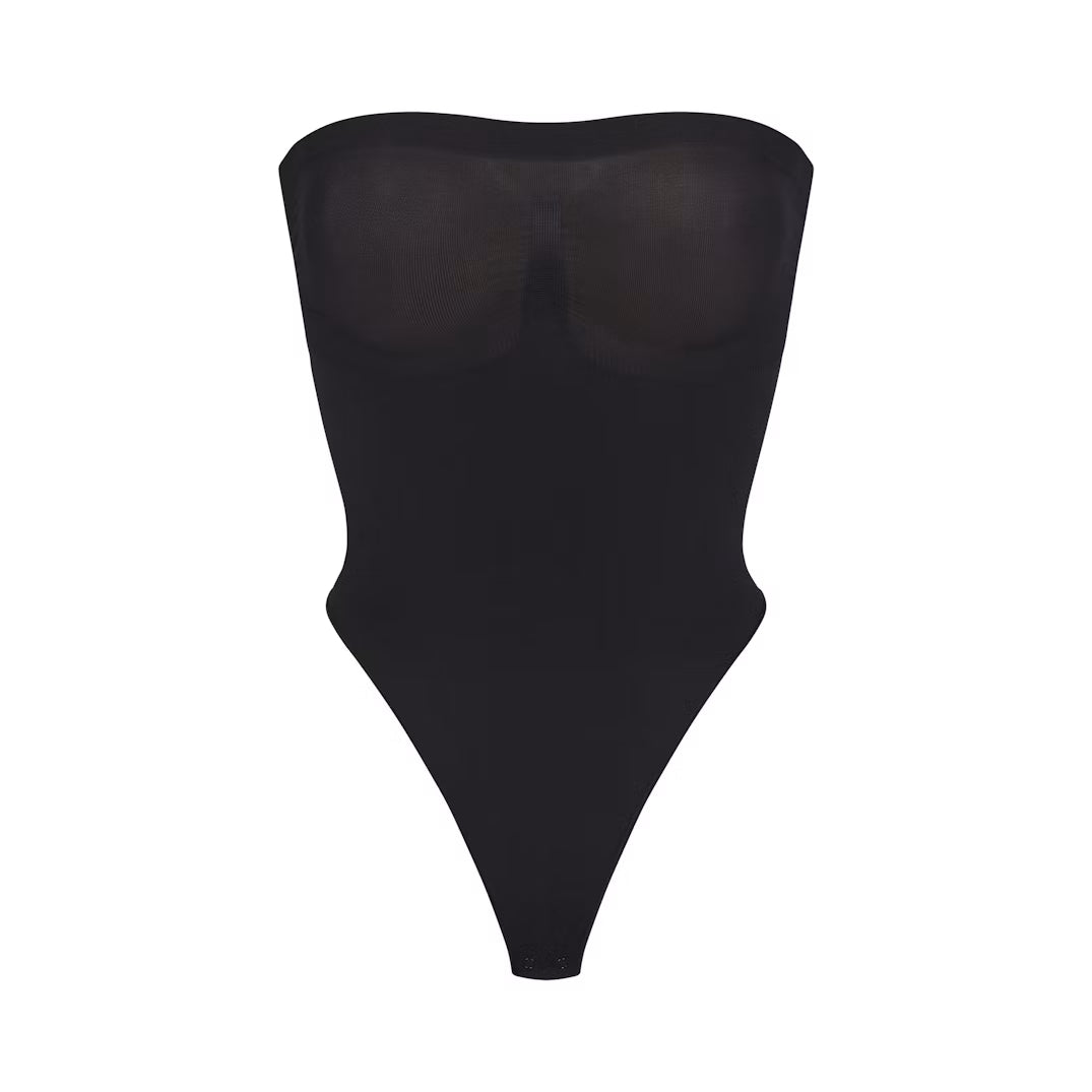 Strapless Thong Bodysuit