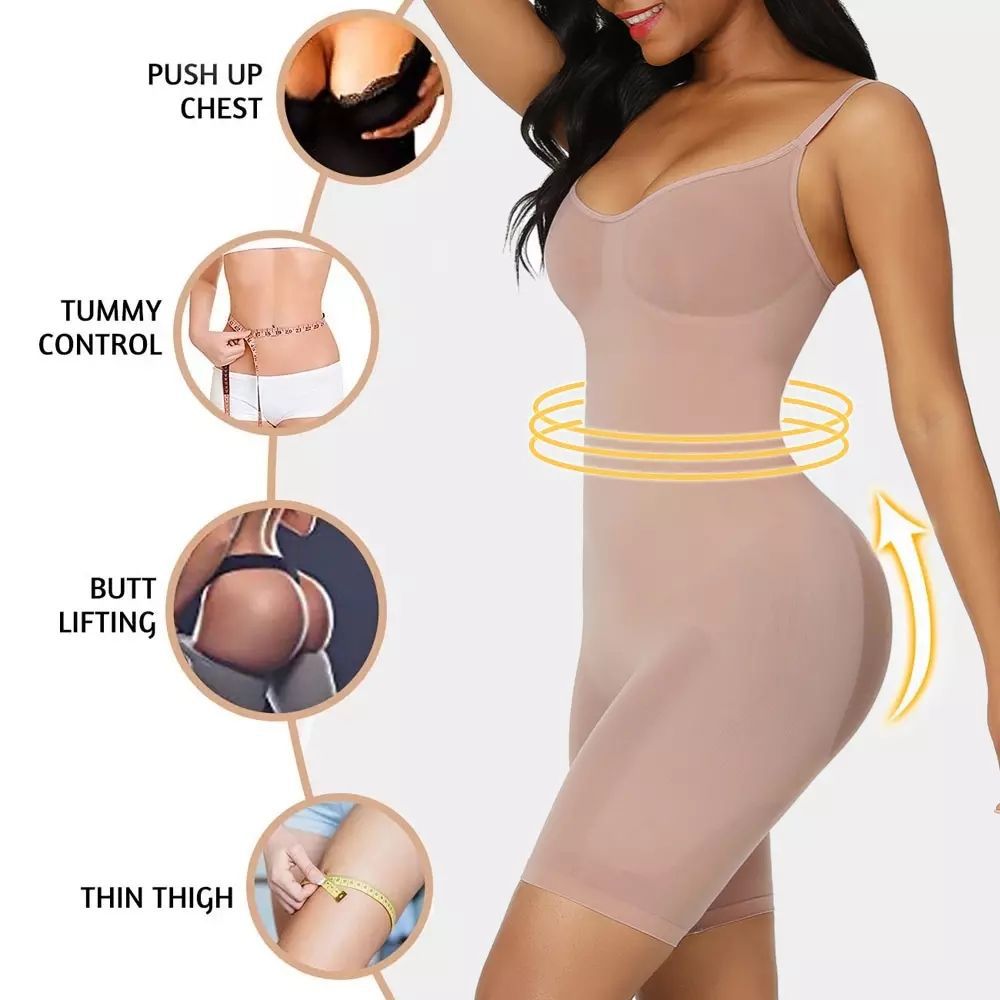 One-Piece Shapewear Bodysuit with Tummy Control TEAMDROP