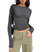 Women's Long Sleeve Round Neck T-Shirt
