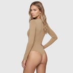 Long Sleeve Crew Neck Bodysuit