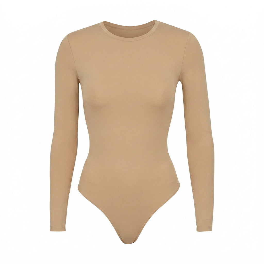 Long Sleeve Crew Neck Bodysuit