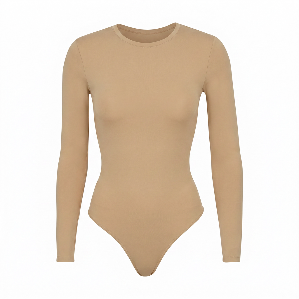 Long Sleeve Crew Neck Bodysuit