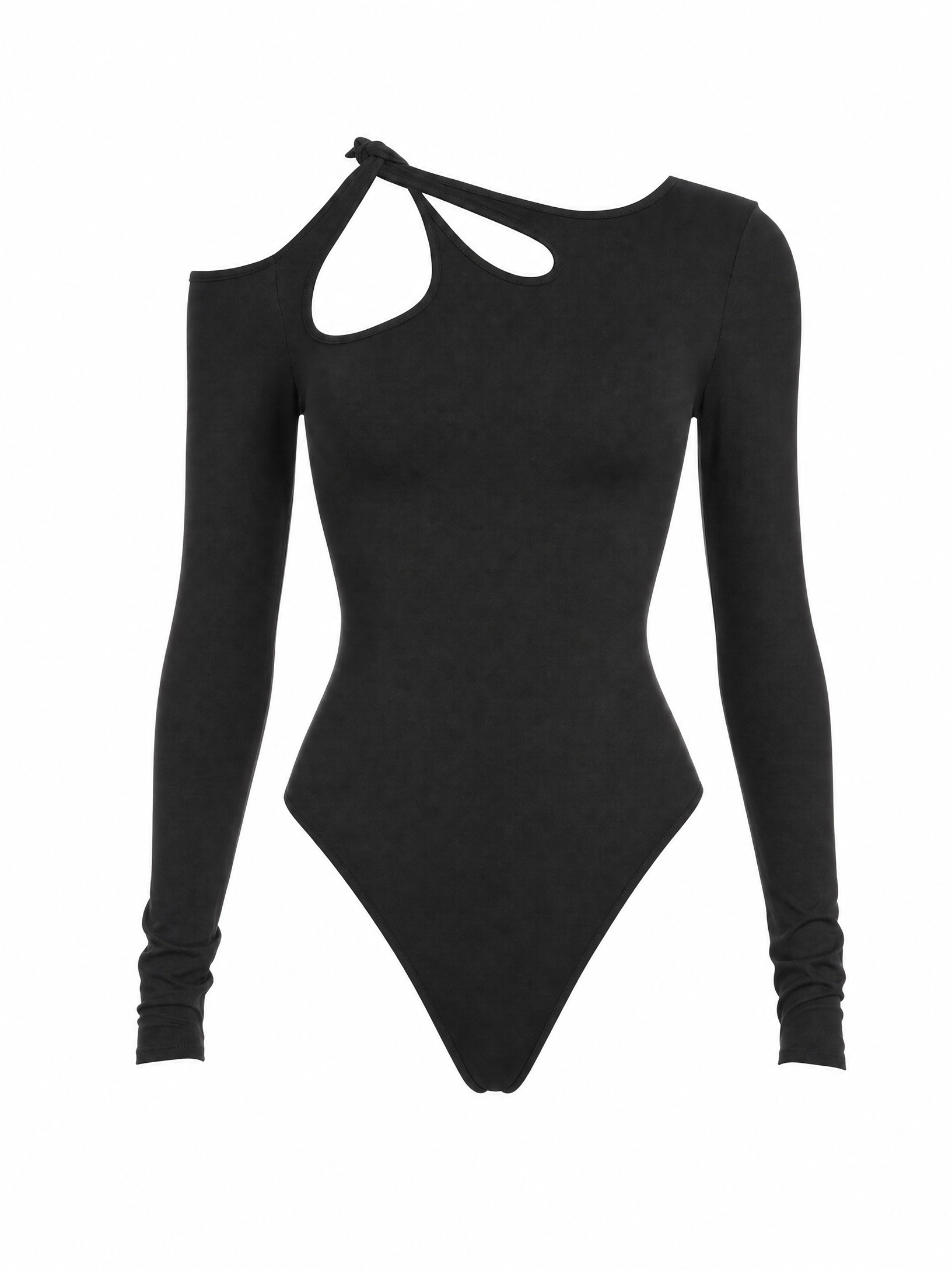 Long Sleeve Open Shoulder Bodysuit