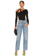 Basic Slim-Fit High-Waisted Jumpsuit