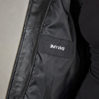 Hooded Leather Jacket