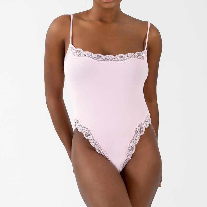 Lace Camisole Barely There Breathable Bodysuit