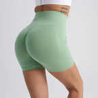 High-Waisted Butt-Lifting Fitness Shorts for Women