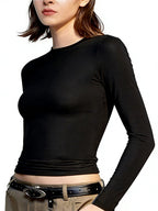 Women's Long Sleeve Round Neck T-Shirt