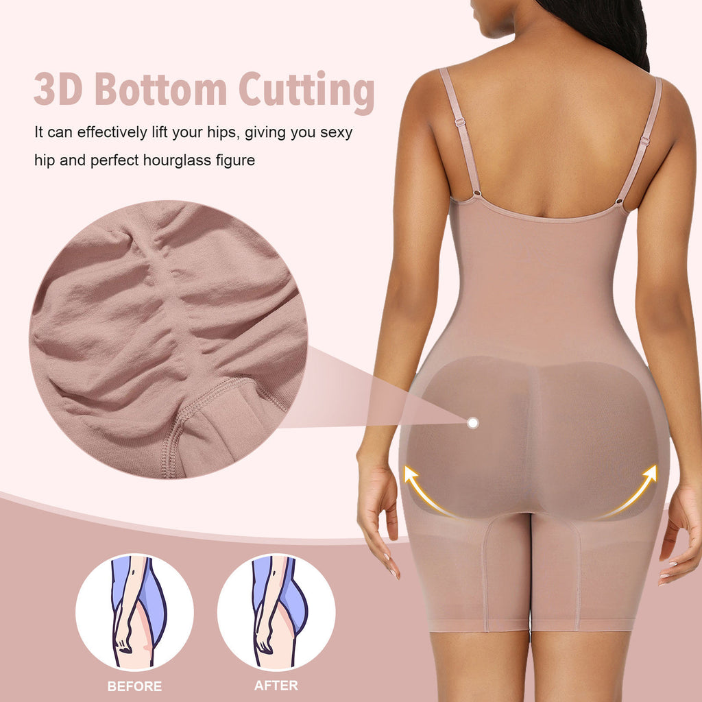 One-Piece Shapewear Bodysuit with Tummy Control TEAMDROP