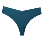 Seamless Ice Silk Women's Thong Underwear