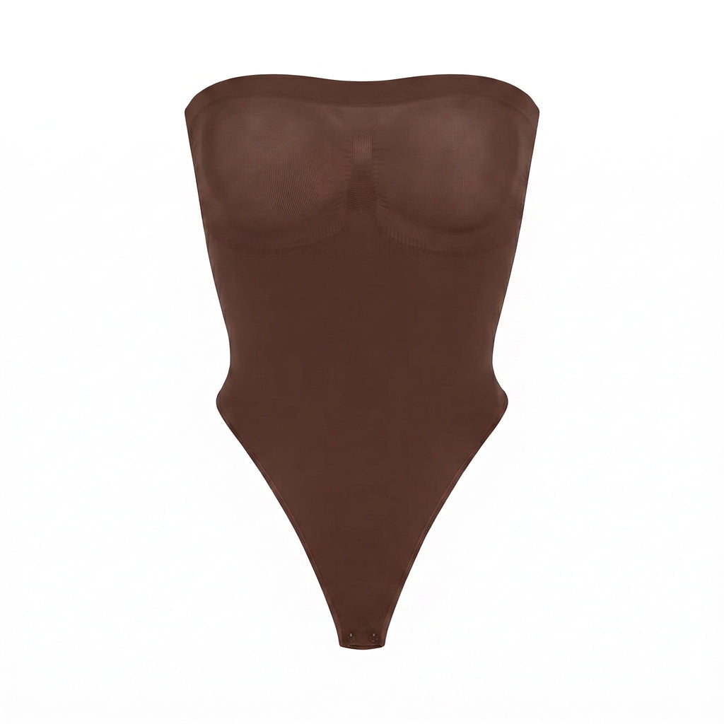 Strapless Thong Bodysuit