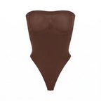 Strapless Thong Bodysuit