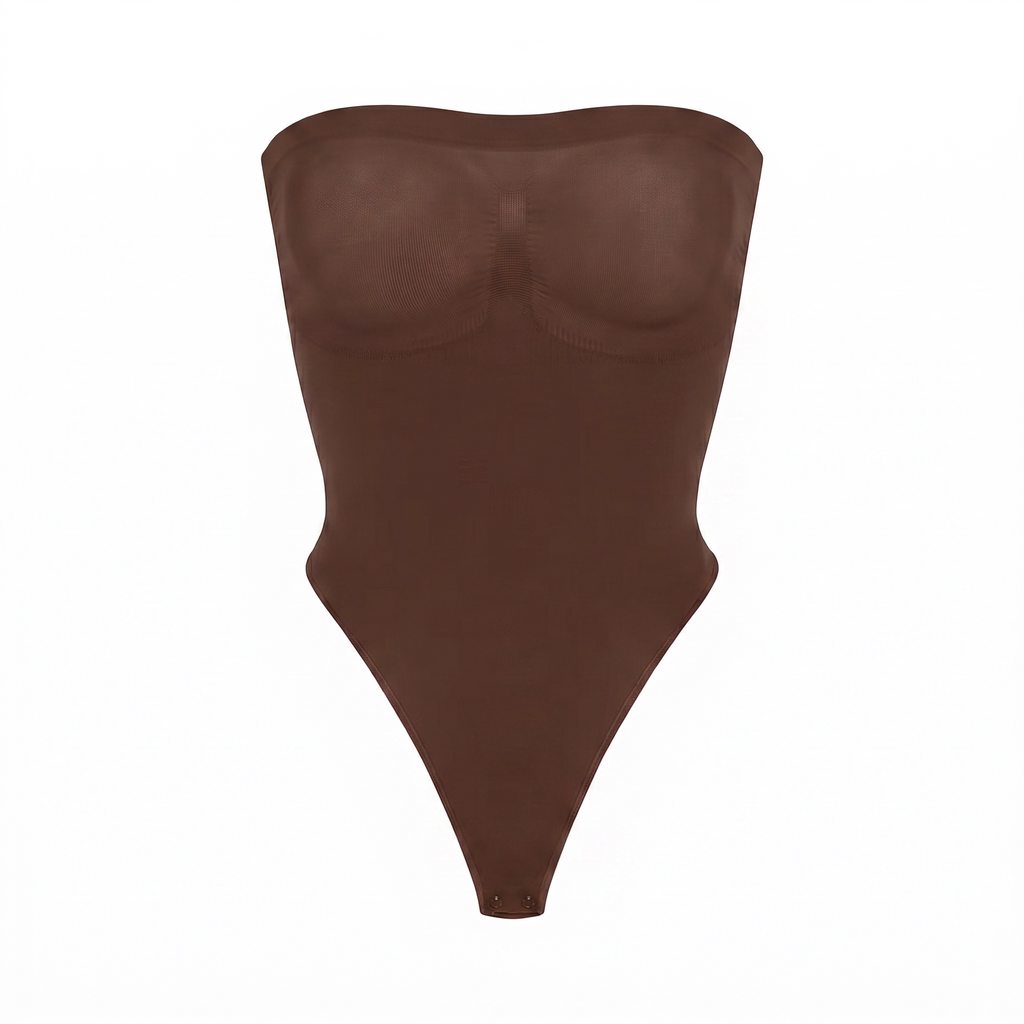 Strapless Thong Bodysuit