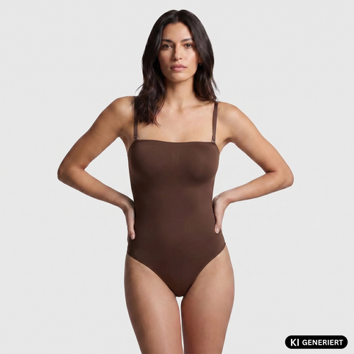 Strapless Thong Bodysuit