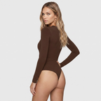 Long Sleeve Crew Neck Bodysuit