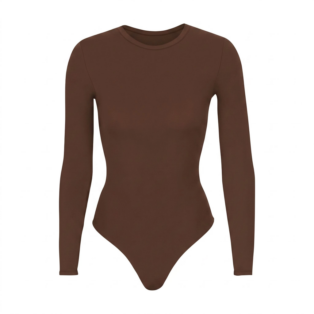Long Sleeve Crew Neck Bodysuit