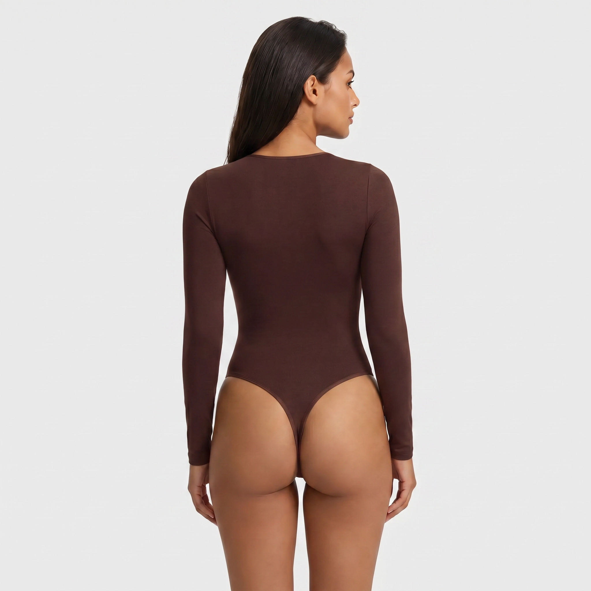 Long Sleeve Scoop Neck Bodysuit
