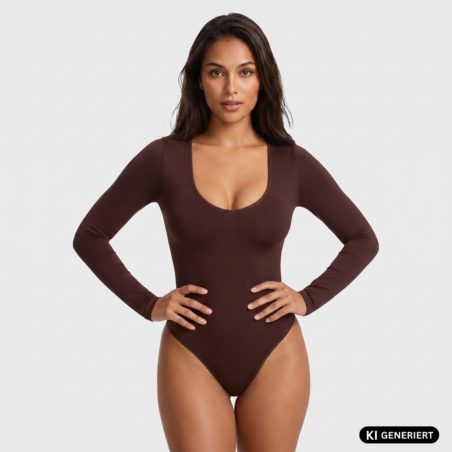 Long Sleeve Scoop Neck Bodysuit