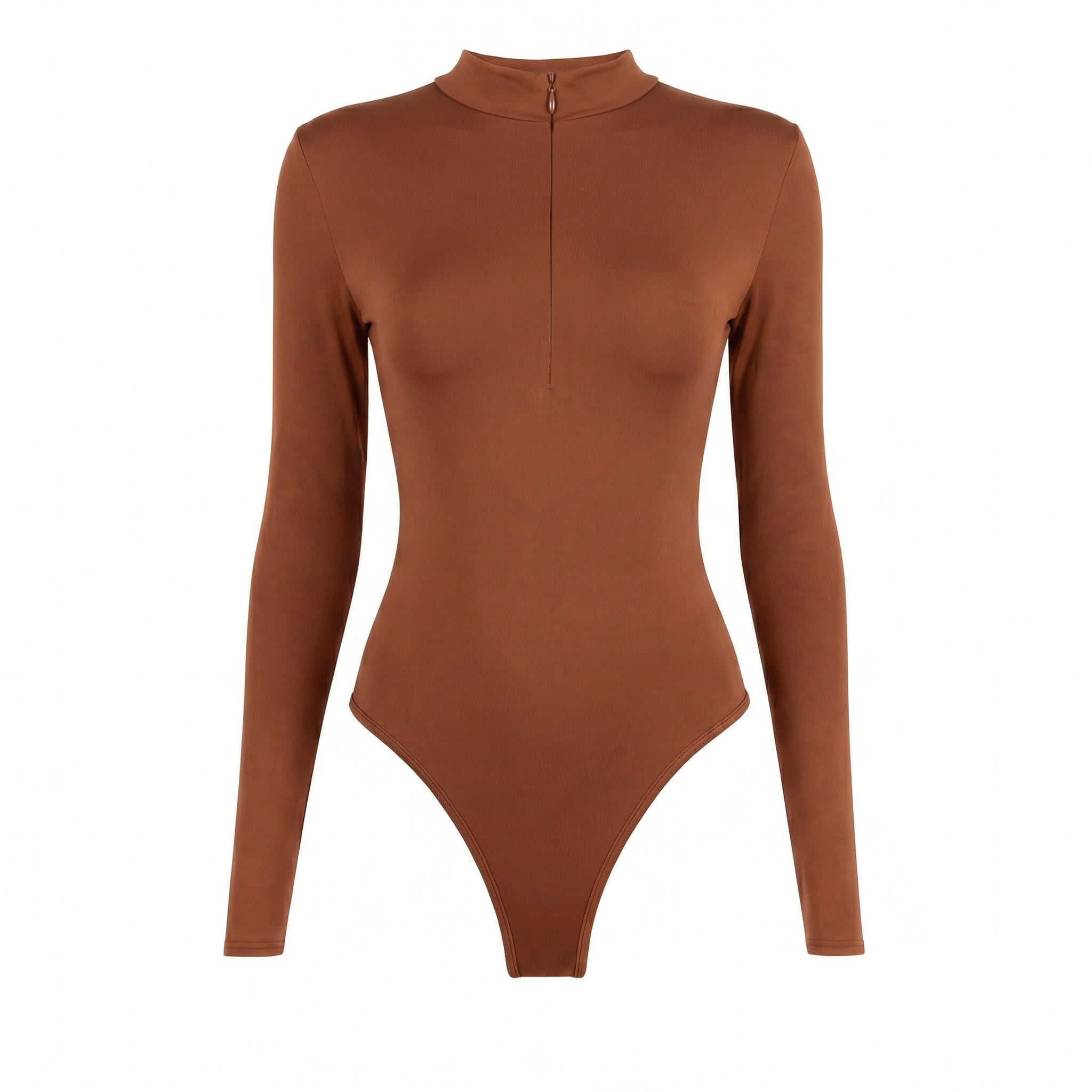 Long Sleeve Half-Zip Bodysuit