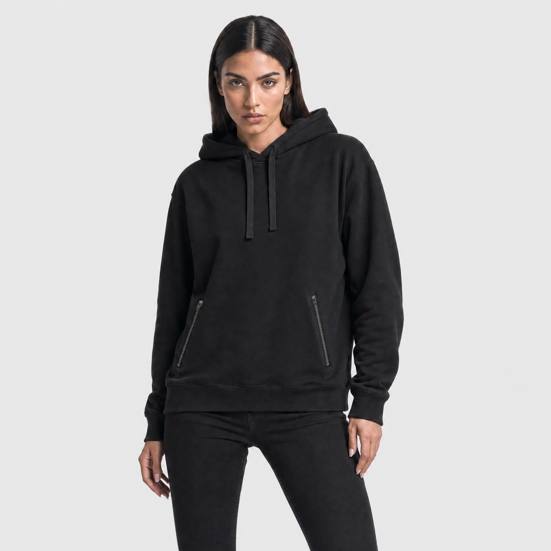 Zip Pocket Hoodie