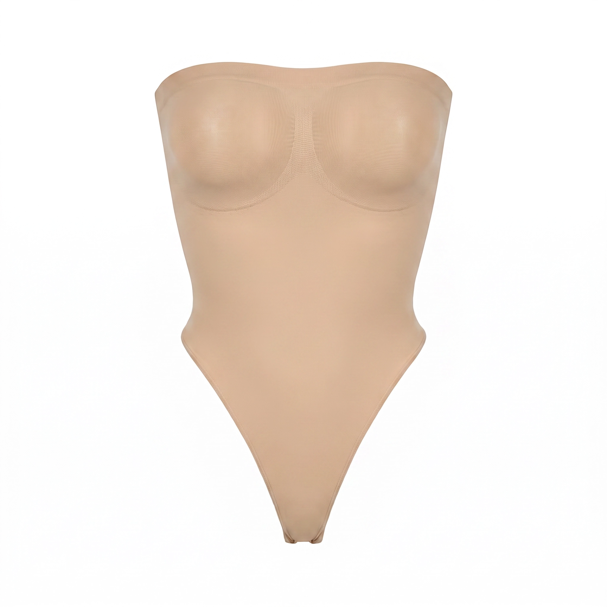 Strapless Thong Bodysuit