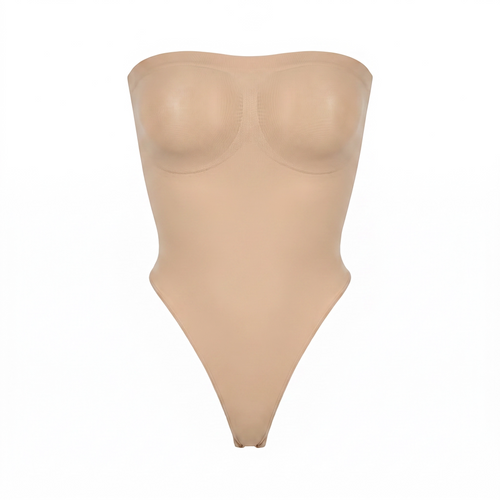 Strapless Thong Bodysuit