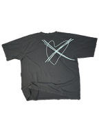 HEART TEE [ANTHRACITE]
