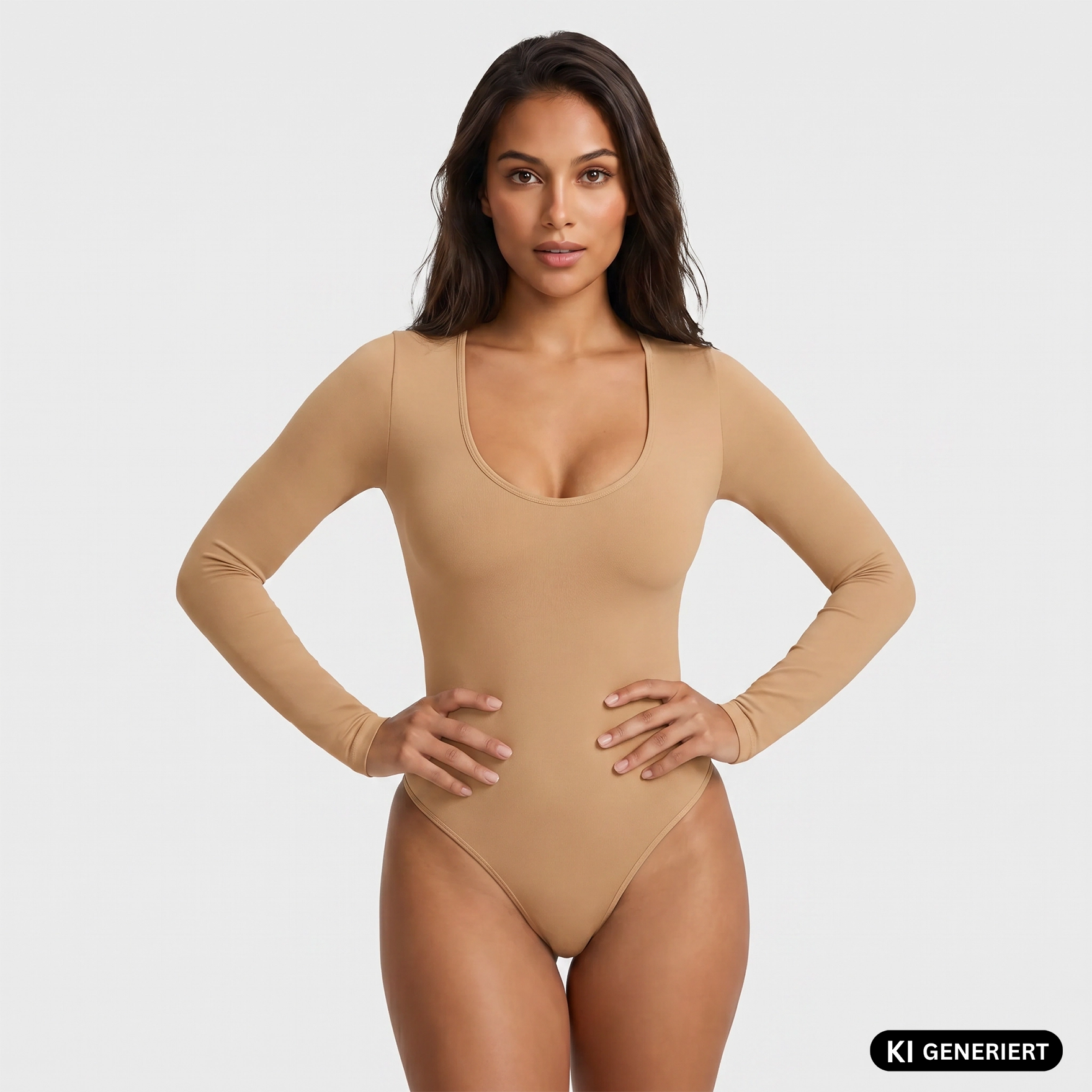 Long Sleeve Scoop Neck Bodysuit