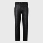 Waxed Denim Jeans