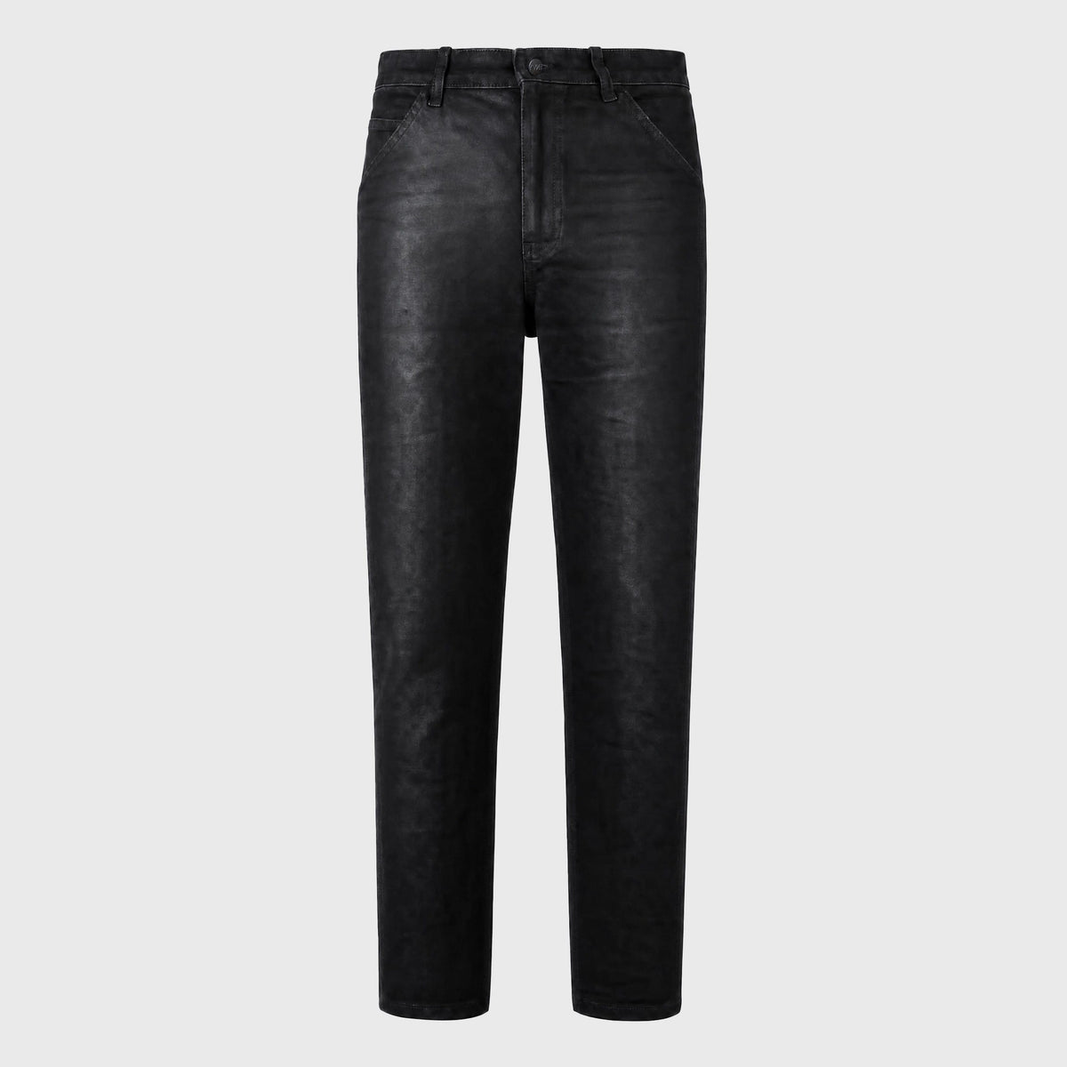 Waxed Denim Jeans