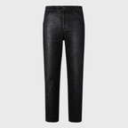 Waxed Denim Jeans