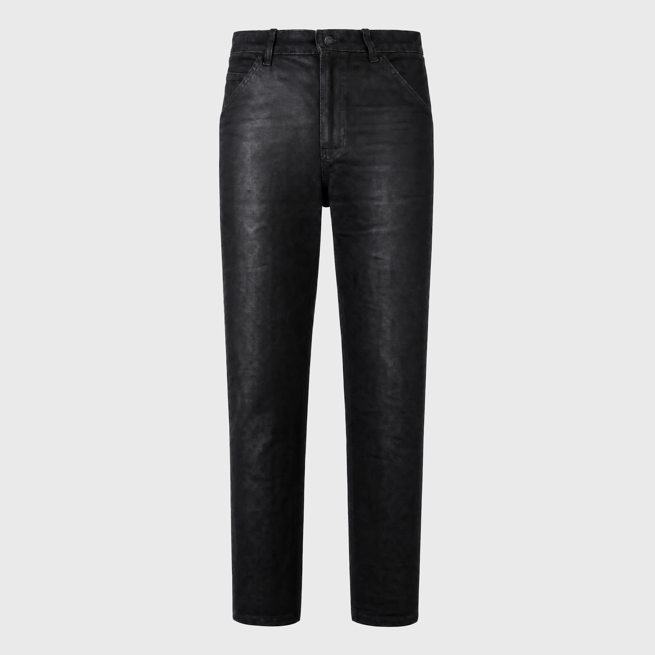 Waxed Denim Jeans