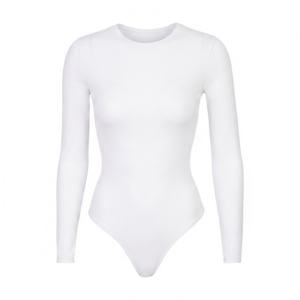 Long Sleeve Crew Neck Bodysuit