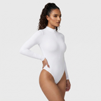 Long Sleeve Half-Zip Bodysuit